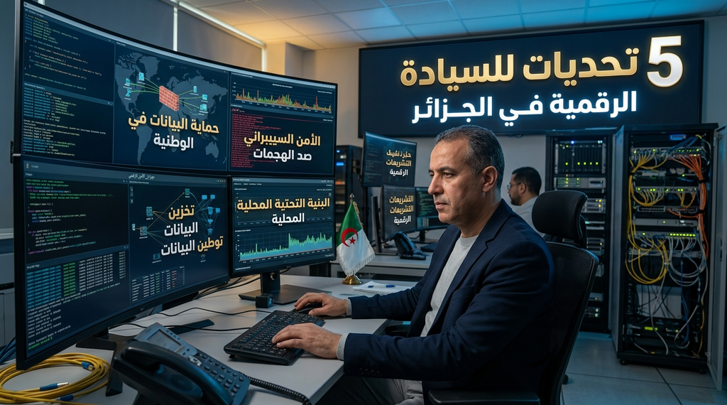 تحديات السيادة الرقمية في الجزائر